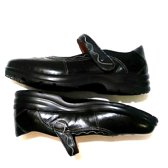 DR. Comfort Mary Jane Slip on Black Shoes 10W - Picture 2 of 8